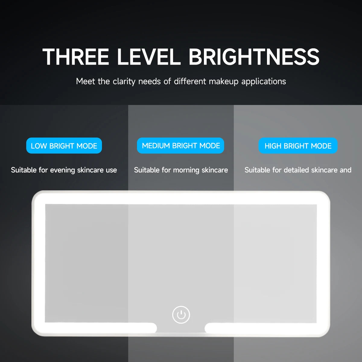 Light Up Car Visor Mirror Clip On