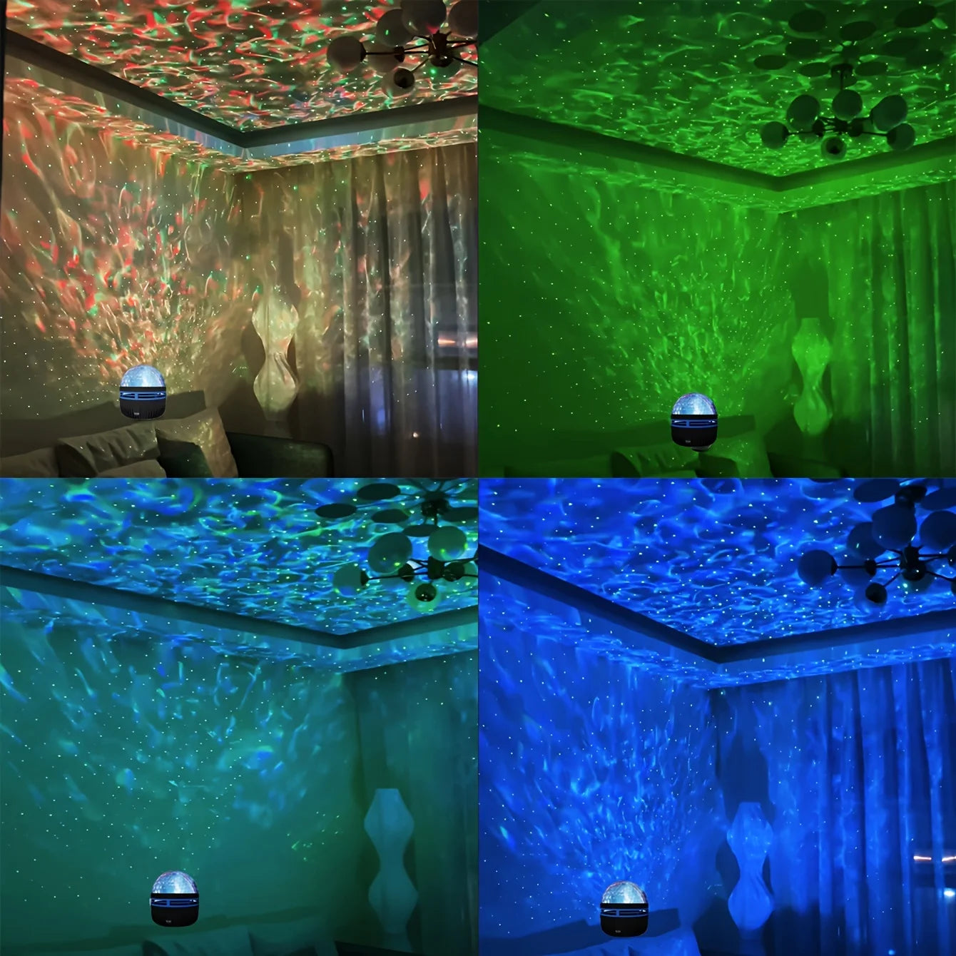 Night sky room light projector