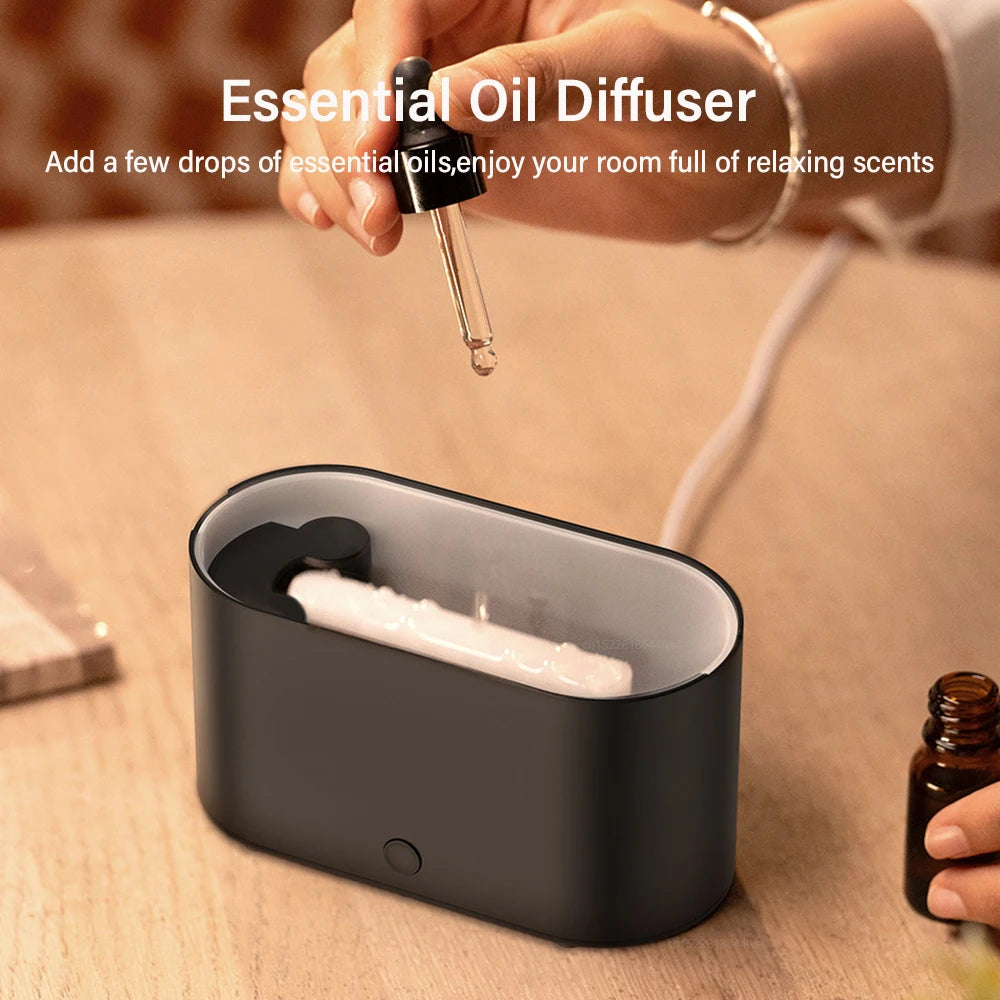 Flame Style Humidifier/Diffuser with Multiple Colors